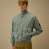 Chrome-R Button Bomber Jacket