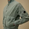 Chrome-R Button Bomber Jacket