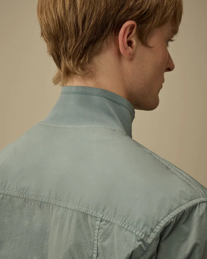 Chrome-R Button Bomber Jacket