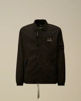 Chrome-R Graphic Zipped Overshirt