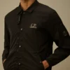 Chrome-R Graphic Zipped Overshirt