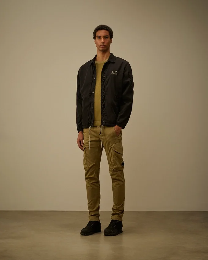 Chrome-R Graphic Zipped Overshirt