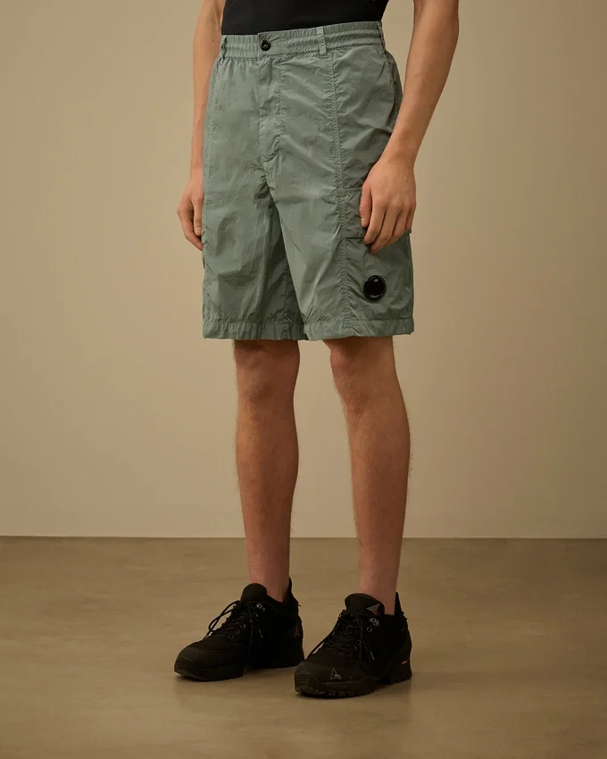 Chrome-R Lens Boxy Cargo Shorts