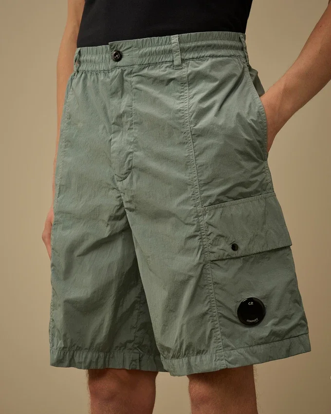 Chrome-R Lens Boxy Cargo Shorts