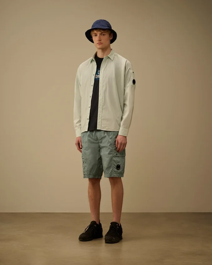 Chrome-R Lens Boxy Cargo Shorts