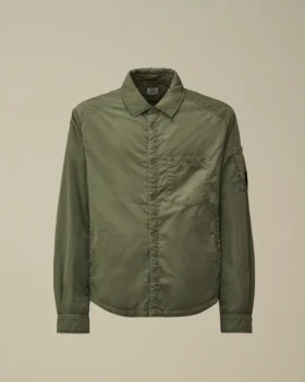 Chrome-R Padded Lens Overshirt