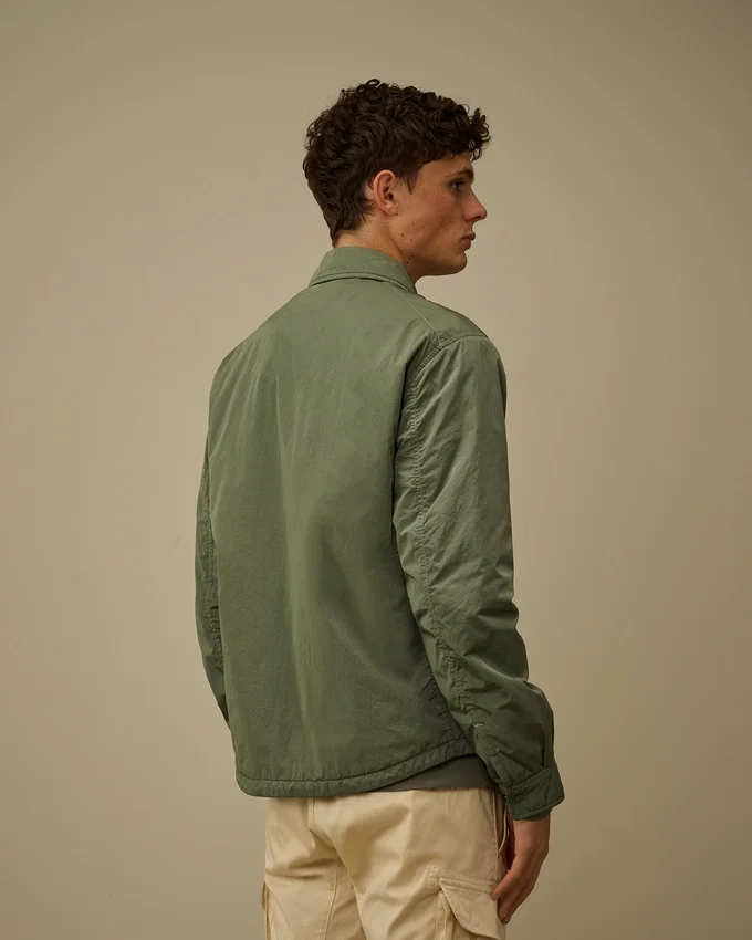Chrome-R Padded Lens Overshirt