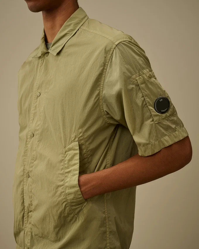 Chrome-R Short Sleeve Lens Overshirt