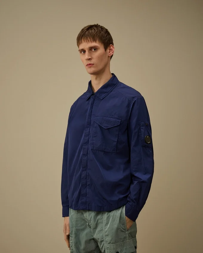 Chrome-R Zipped Lens Overshirt