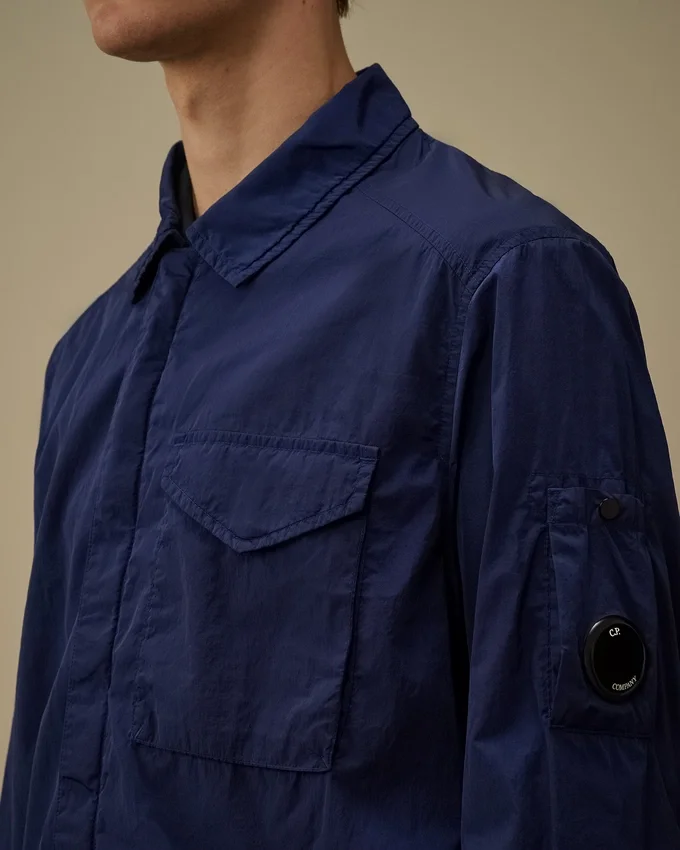 Chrome-R Zipped Lens Overshirt