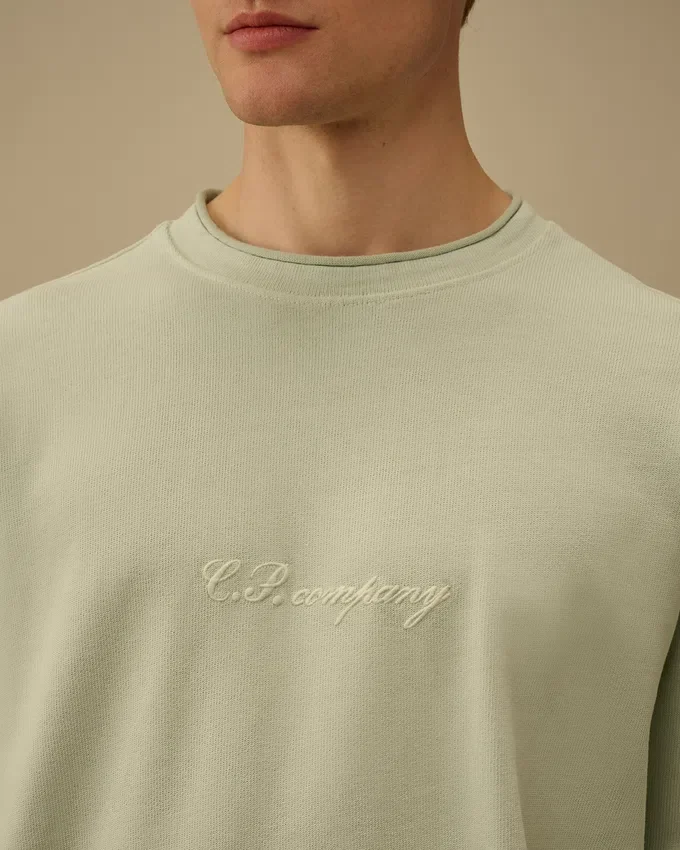 Combed Jersey 10/2 Boxy Mockneck Sweatshirt