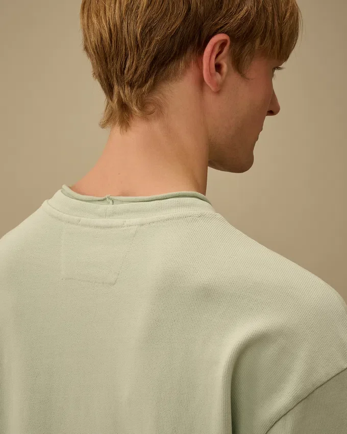 Combed Jersey 10/2 Boxy Mockneck Sweatshirt