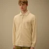 Combed Jersey 10/2 Boxy Zip Sweatshirt