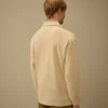Combed Jersey 10/2 Boxy Zip Sweatshirt
