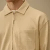 Combed Jersey 10/2 Boxy Zip Sweatshirt