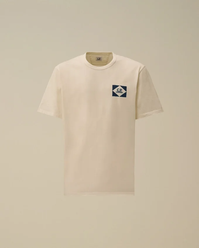 Compact 20/1 Jersey Short Sleeve Logo T-Shirt