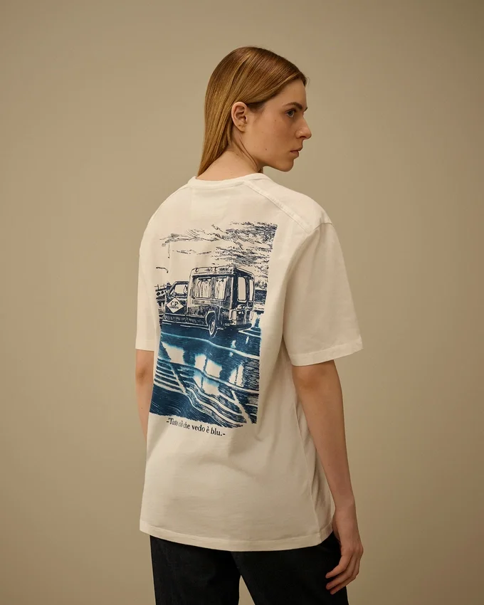 Compact 20/1 Jersey Short Sleeve Logo T-Shirt