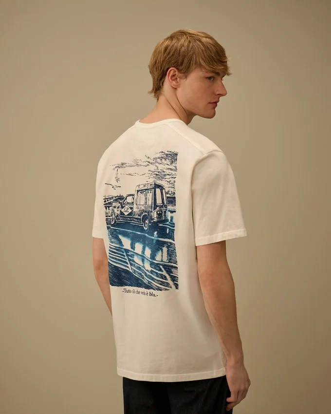 Compact 20/1 Jersey Short Sleeve Logo T-Shirt
