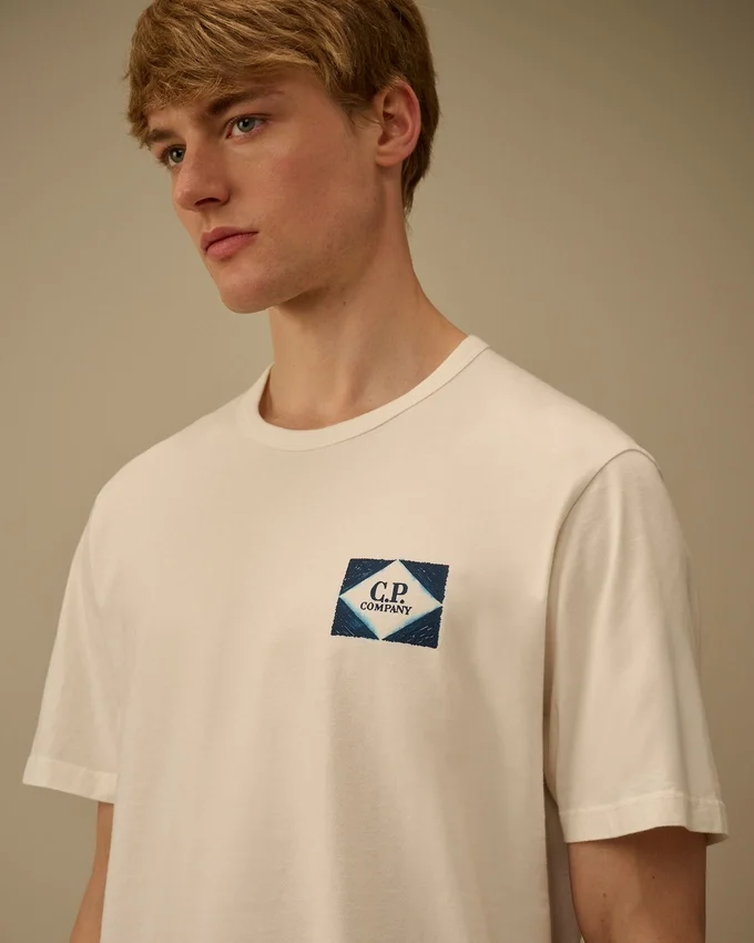 Compact 20/1 Jersey Short Sleeve Logo T-Shirt