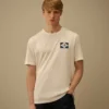 Compact 20/1 Jersey Short Sleeve Logo T-Shirt