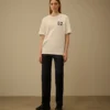 Compact 20/1 Jersey Short Sleeve Logo T-Shirt