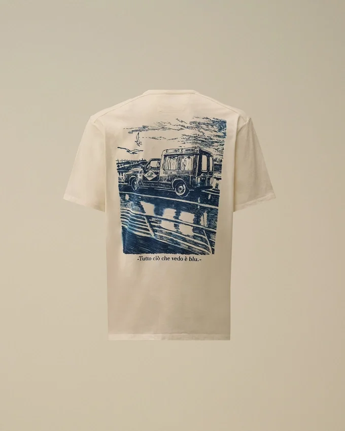 Compact 20/1 Jersey Short Sleeve Logo T-Shirt