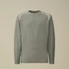 Cotton Chenille Double Dyed Crewneck Sweater