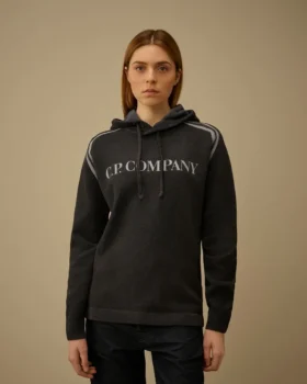 Cotton Chenille Double Dyed Hooded Sweater