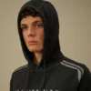 Cotton Chenille Double Dyed Hooded Sweater
