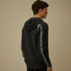 Cotton Chenille Double Dyed Hooded Sweater