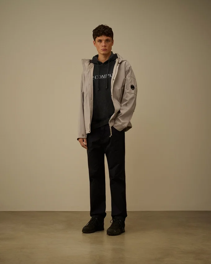 Cotton Chenille Double Dyed Hooded Sweater