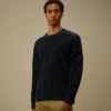 Cotton Chenille Lens Sweater
