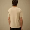 Cotton Crepe Short Sleeve Sweater