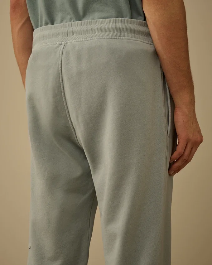 Cotton Diagonal Fleece Cargo Lens Sweatpants