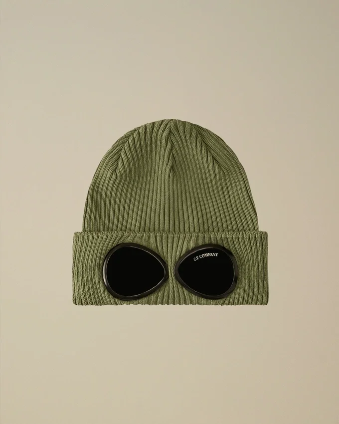 Cotton Goggle Beanie