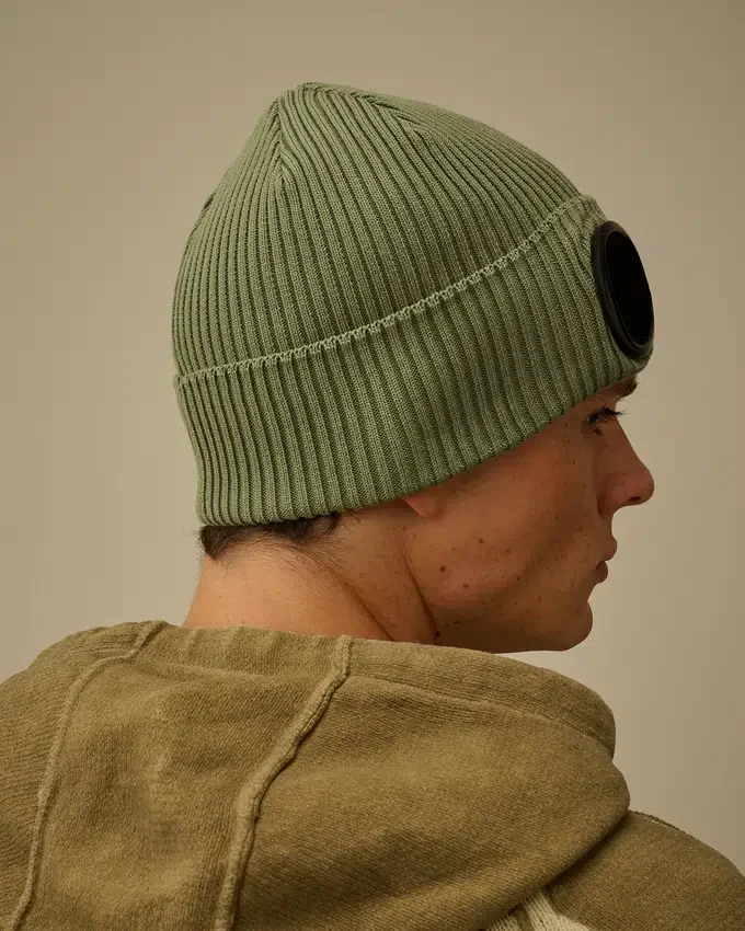 Cotton Goggle Beanie
