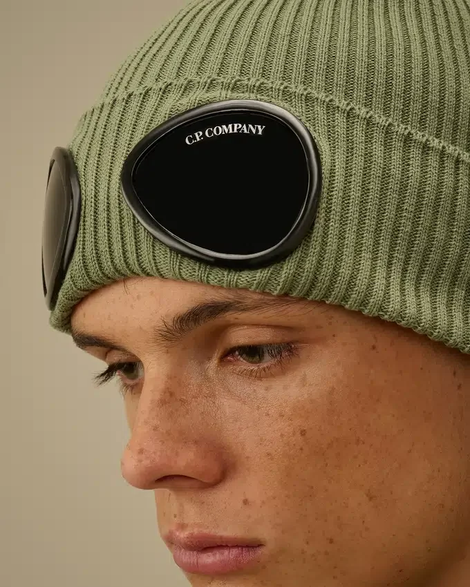 Cotton Goggle Beanie