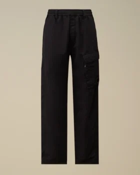 Cotton/Linen Elasticated Lens Cargo Pants