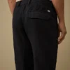 Cotton/Linen Elasticated Lens Cargo Pants