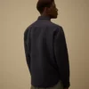 Cotton/Linen Long Sleeve Button Shirt