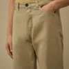 Cotton/Linen No Side Seams Pants