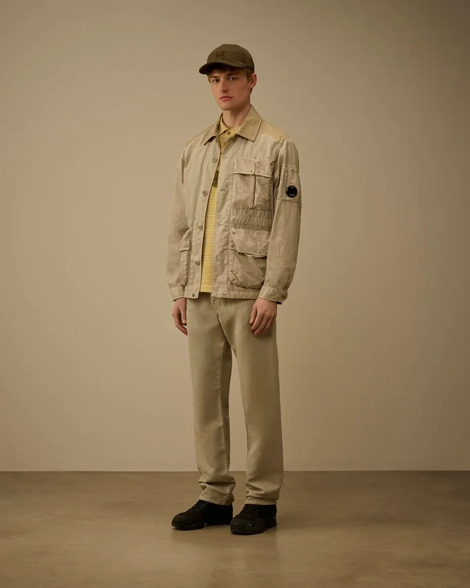 Cotton/Linen No Side Seams Pants