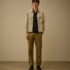 Cotton/Linen Zipped Lens Overshirt