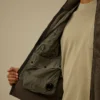 Cotton Mixed Zipped Cardigan