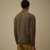Cotton Mixed Zipped Cardigan