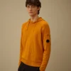 Cotton/Nylon Hooded Lens Sweater
