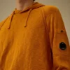 Cotton/Nylon Hooded Lens Sweater