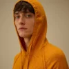 Cotton/Nylon Hooded Lens Sweater