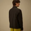 Cotton Rip-Stop Boxy Button Lens Overshirt
