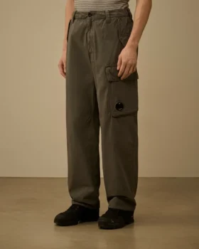 Cotton Rip-Stop Boxy Lens Cargo Pants